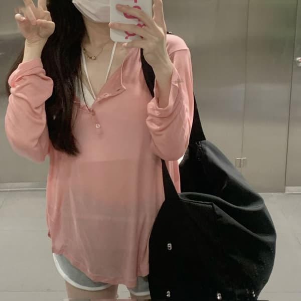 Linne Crop Top ROSA M Pink M