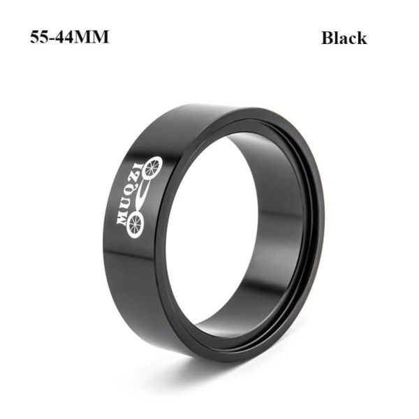 Tilspidset Rør Ramme Ramme Headset Adapter SORT 55-44MM Black 55-44MM