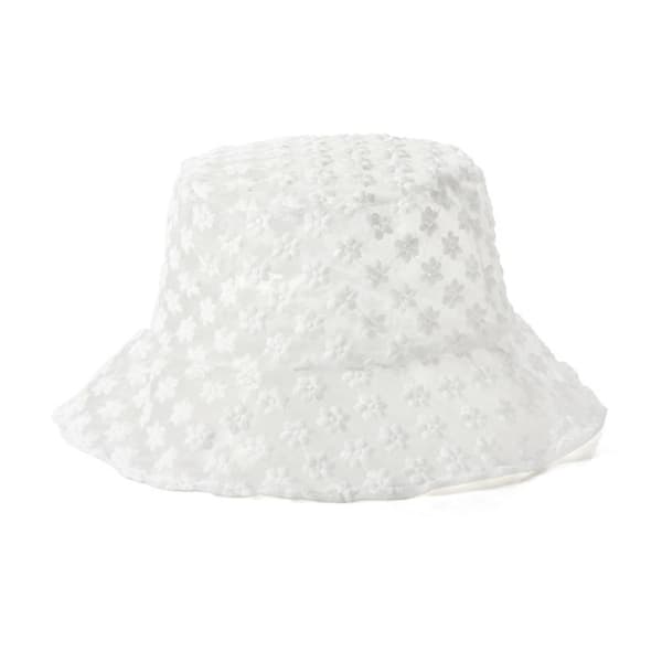 Bøllehat Solhat HVID white