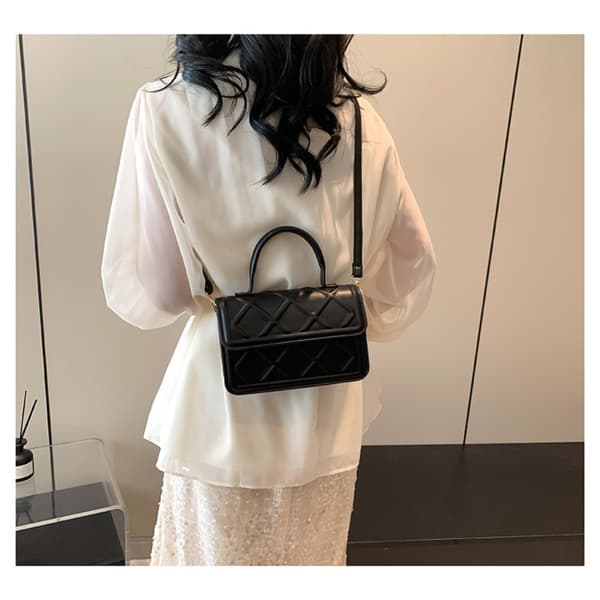 Skuldertaske Messenger Taske SORT Black