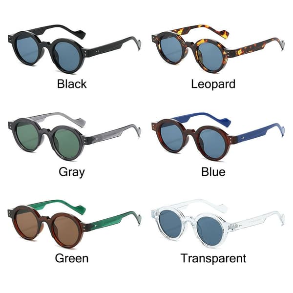 Pyöreät aurinkolasit Punk Shades HARMAA HARMAA Gray