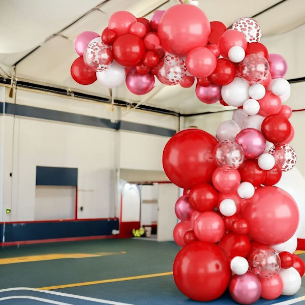 Ilmapallot Arch Garland Kit PUNAINEN PUNAINEN red