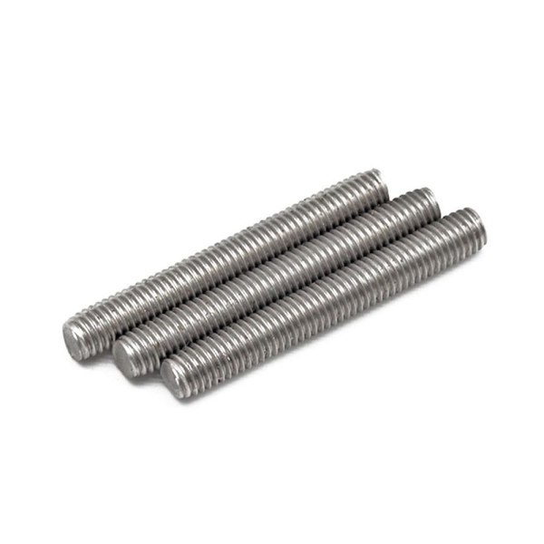 2STK Helgjenget stang Langgjenget skrue M16 X 100MM M16 x 100mm