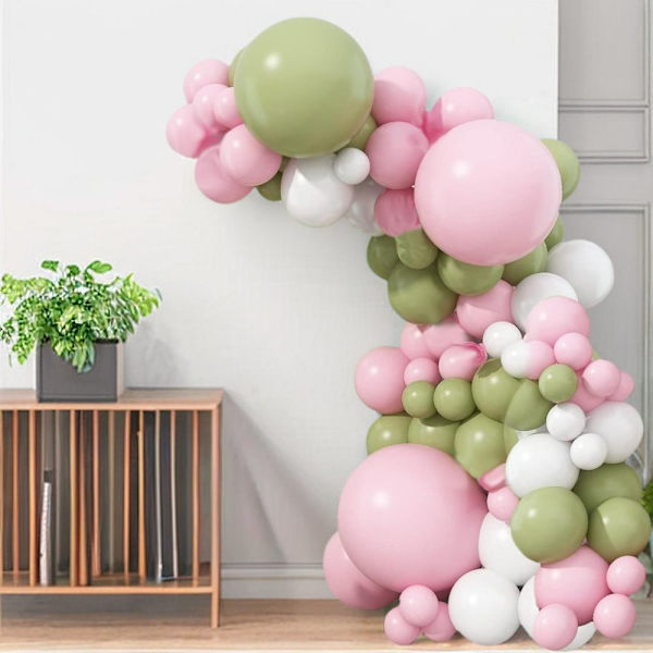 Ballongbuesett Bursdags bryllup