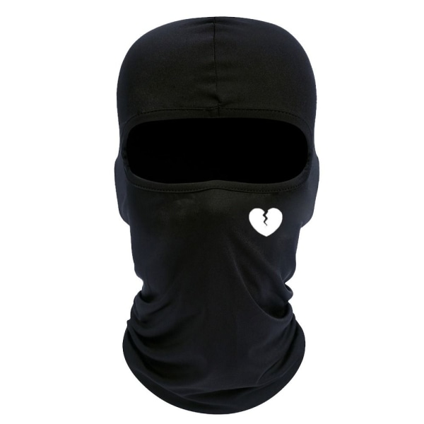 Full Face Cap Cykling Balaclava MØRKEGRÅ dark grey