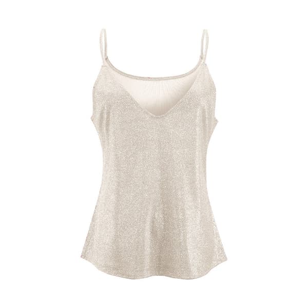 Dame Camisole Stroppetopp BLÅ L Blue L