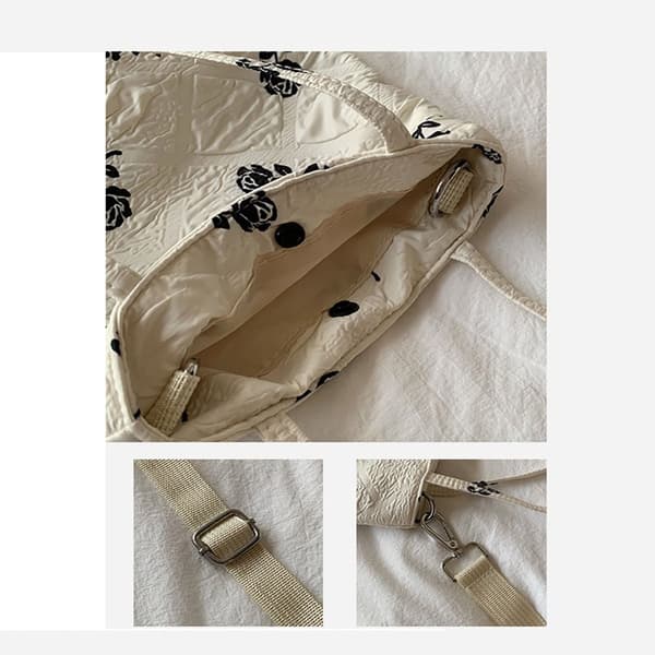 Håndveske Tote Bag HVIT White