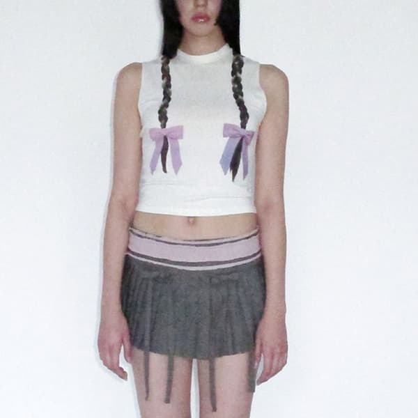Kvinner Crop Topper Bralette Vest M M