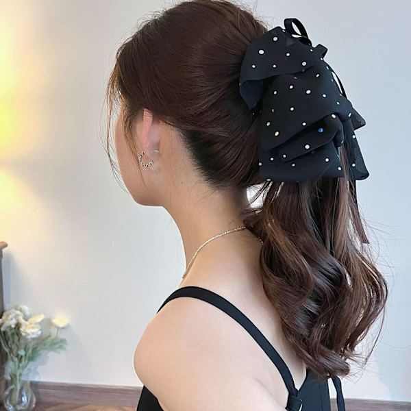 Hair Claw Hair Clip #1 HVID #1 White