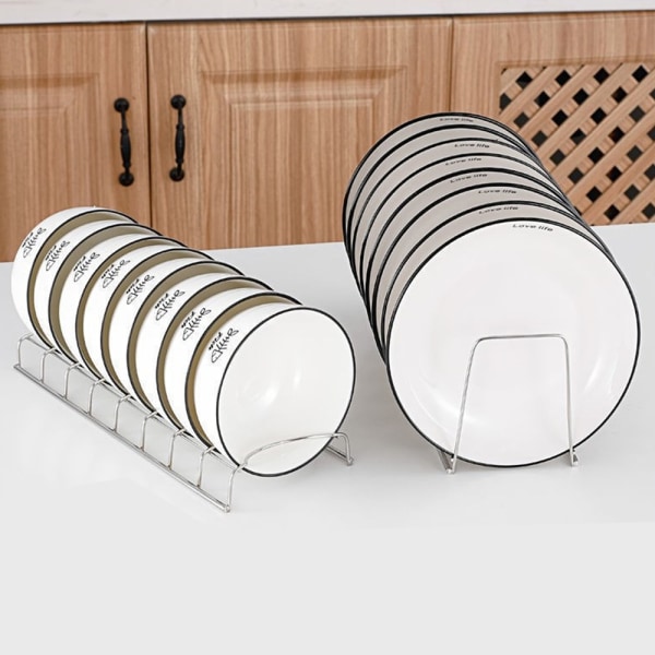 Tallerken Dræning Stativ Plader Opbevaringsstativ PLATE RACK PLATE RACK Plate Rack