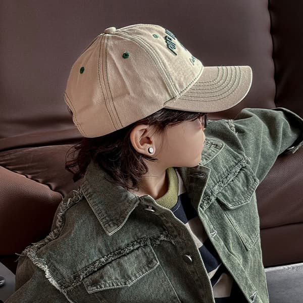Baseballcaps for barn, peaked caps, NAVY navy
