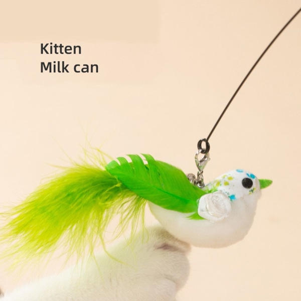 Pet Cat Teaser Legetøj Simulation Bird B B B