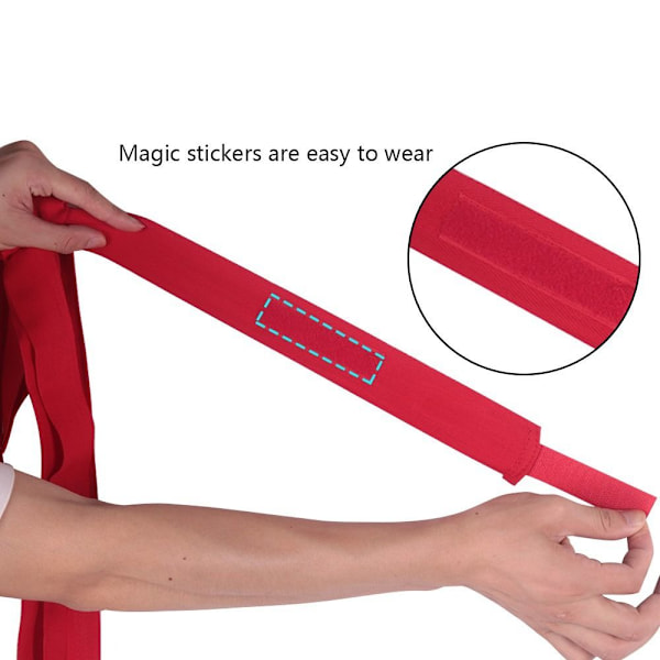 Boxning Wraps Mjuka Armband RÖDA 1 PAR 1 PAR red 1pair-1pair