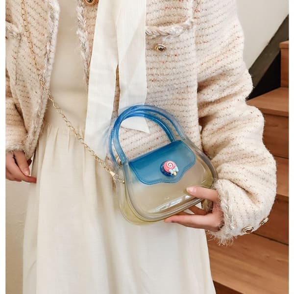 Axelremsväska Messenger Bag BLÅ Blue