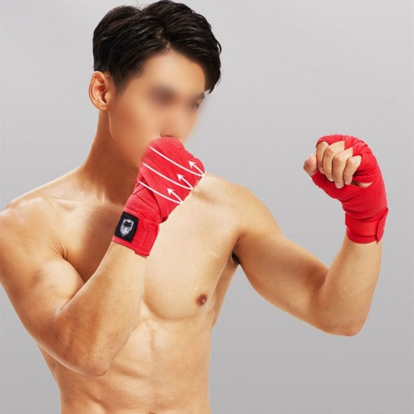 Boxing Wraps Bløde Armbånd BLÅ 1,5M blue 1.5m