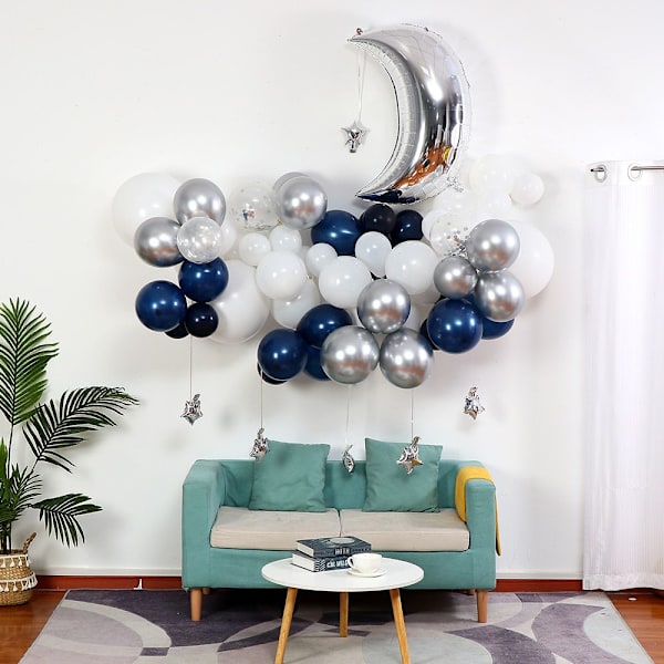 Eid Mubarak Ballong SILVER