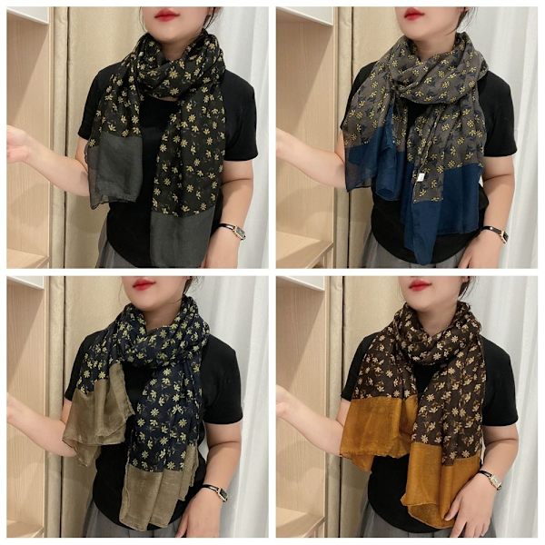Silk Scarf Beach Shawl 2 2 2