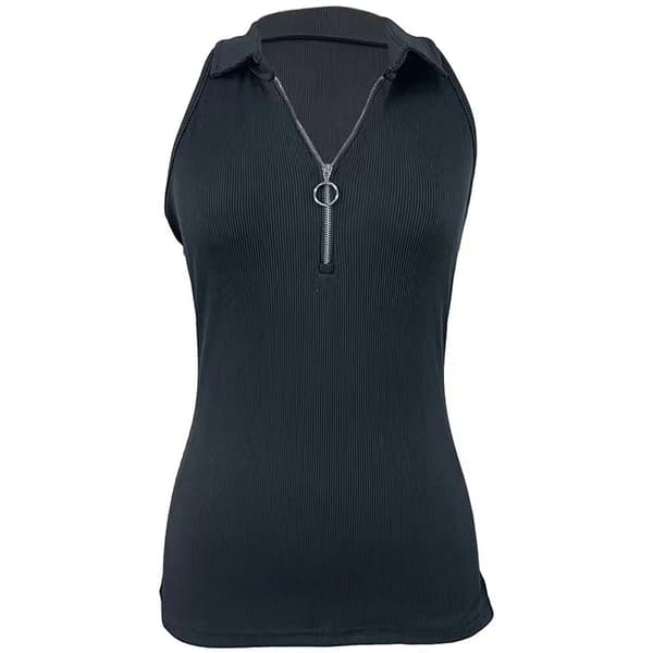 Tanktop T-shirt til kvinder, GRÅ L Gray L