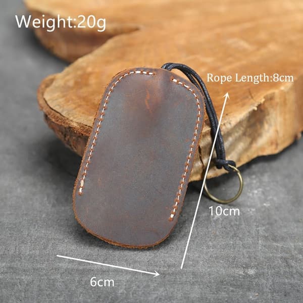 Nøglehylster Nøgleetui LYSEBRUN Light Brown