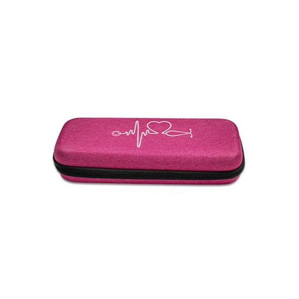 Stetoskoopin säilytyslaukku Stetoskoopin case ROSE RED Rose Red