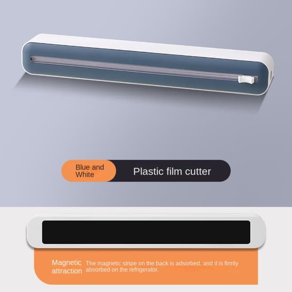 Plastfoliedispenser Magnetisk Foliedispenser GRÅ STANDARD STANDARD grey Regular-Regular