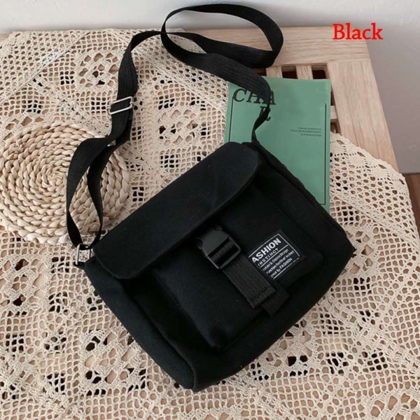 Axelväska Messenger Bag SVART black