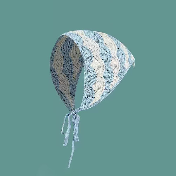 Triangel Pannband Huvudduk Mössa BEIGE C C BEIGE C-C