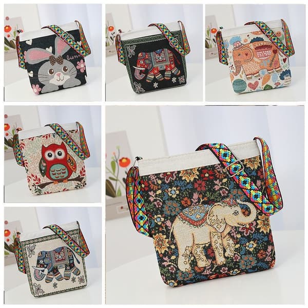 Brodert Canvasveske 03 03 03