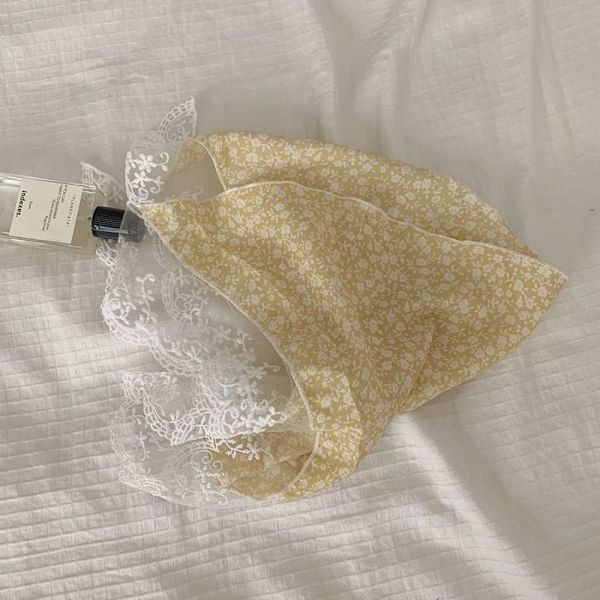 Kolmiopääpantainen huivihattu KELTAINEN Yellow