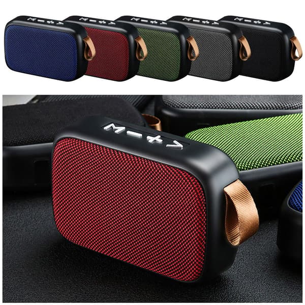 Bluetooth Högtalare Trådlös Ljud RÖD Red