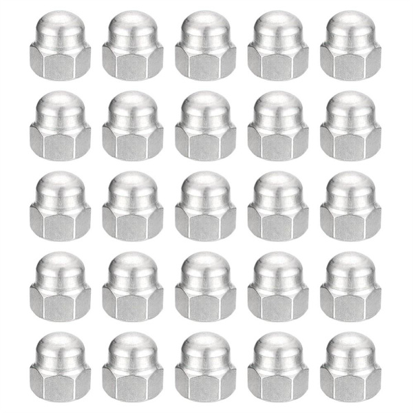 25st Acorn Cap Mutter Hardware Nuts 7/16-14 7/16-14 7/16-14