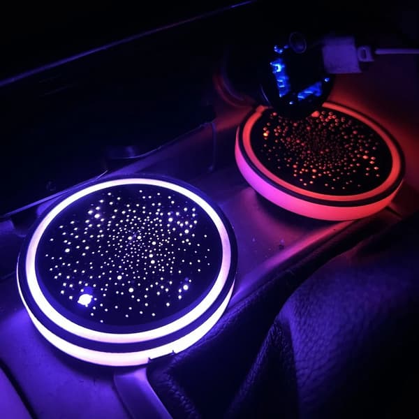 2 stk. LED Koppholder Lysmatter 3 SIRKEL 3 SIRKEL 3 circle