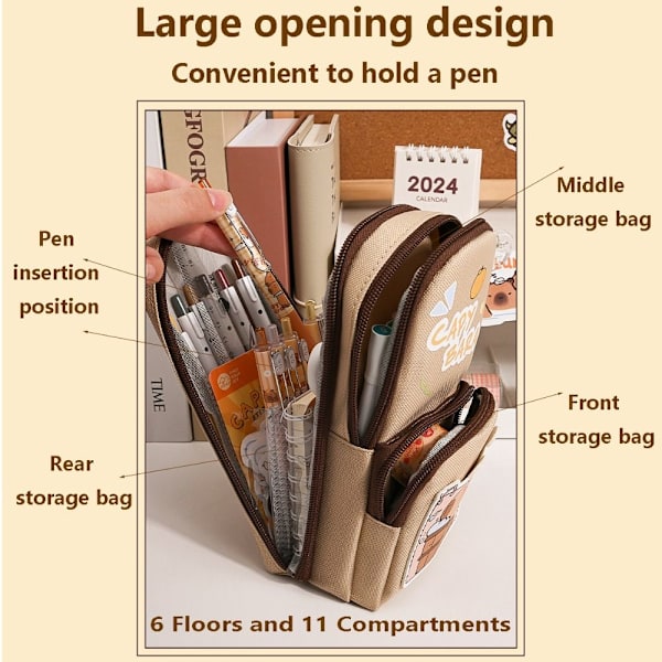 Capybara Stationery Bag Stationery Box A A A