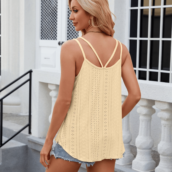 Dame Vest Camisole BLÅ-M BLÅ-M Blue-M