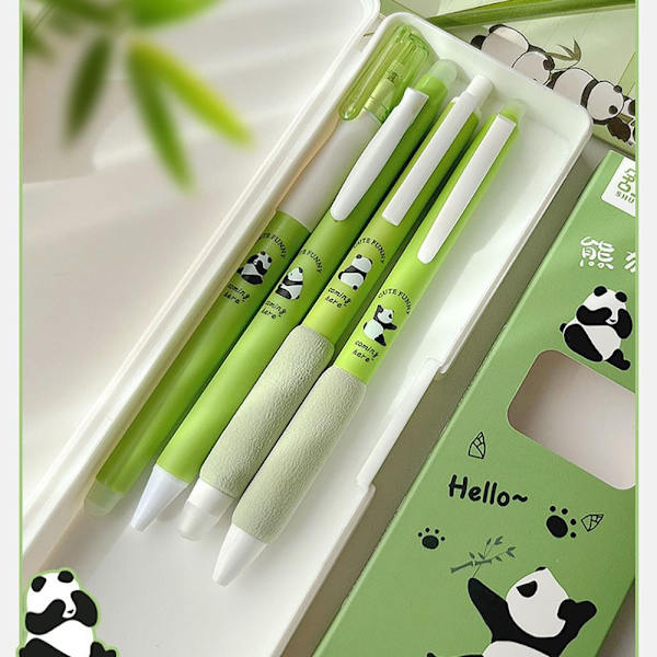 4st/ set tecknade djur raderbar penna Panda magic pennor AA A