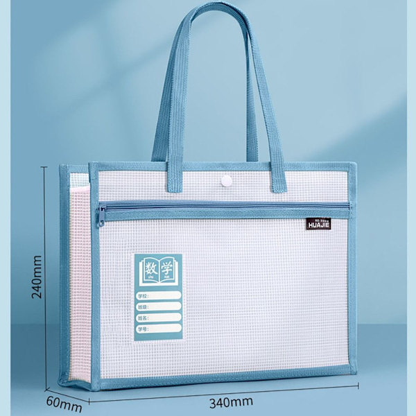 Tote Skoletaske Tutorial Taske SORT Black