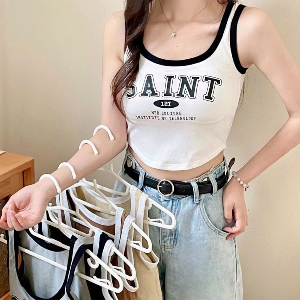 Hihaton Camisole Croptop KHAKI khaki