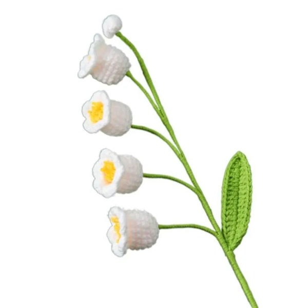 3D-blommabokmärke Blommabokklipp VIT White