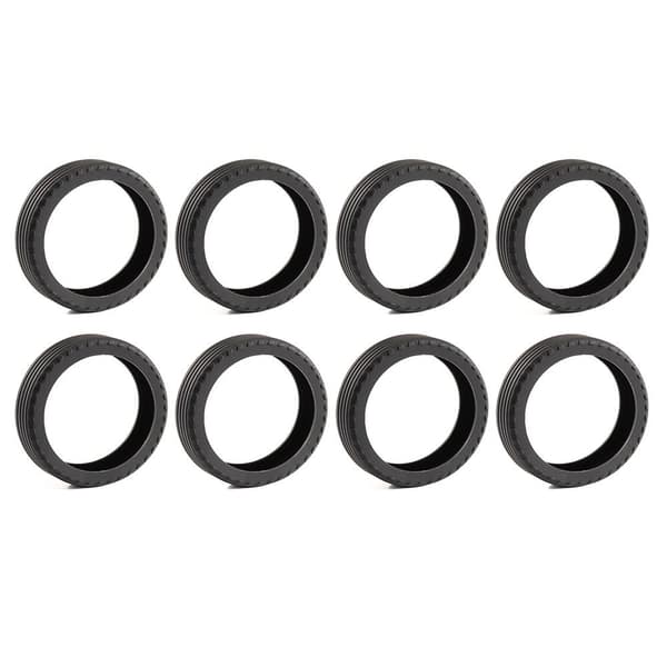 8 delar/set Hjulskydd för resväskor Black 8Pcs-8Pcs