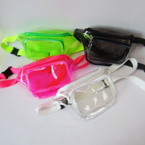 Sport Fanny Pack Crossbody bröstväska VIT white
