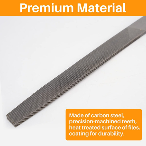 Platt fil Platt metallfil Handfil för metall