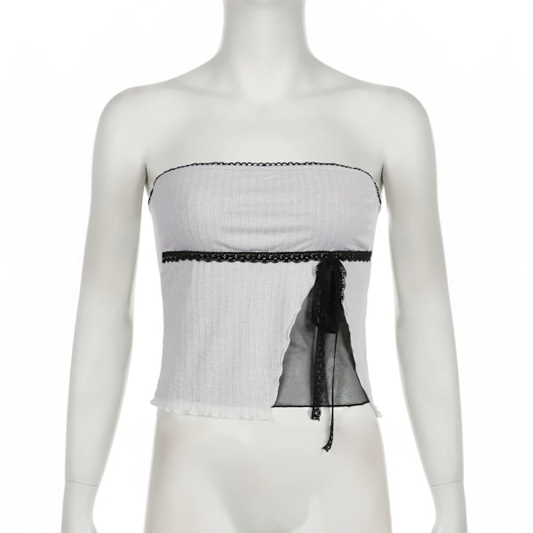 Dame Crop Tops Blonde Camisole Vest M M