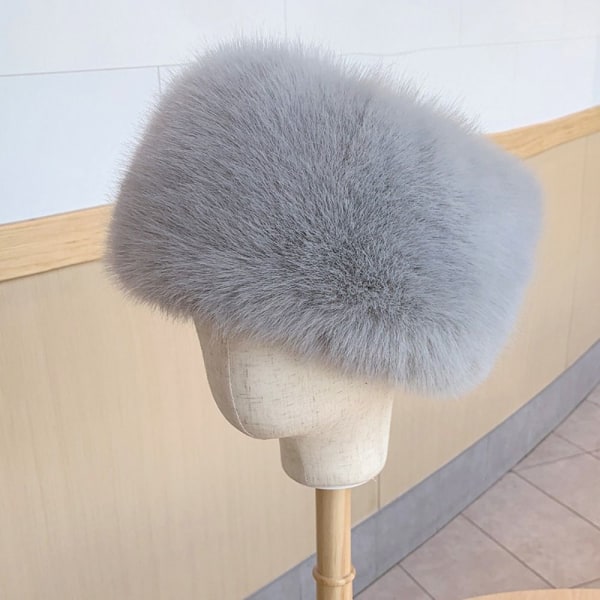Tekoturkishattu venäläinen hattu HARMAA grey