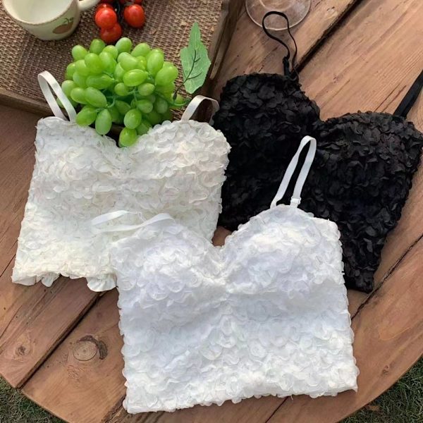 V-hals Topp Vest APRIKOS Apricot