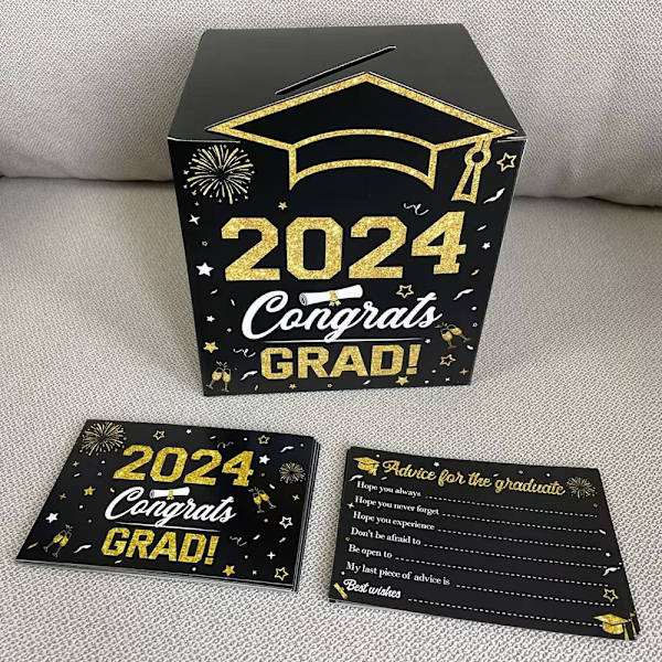 2024 Graduation Season Message Box Layout for dimissionsceremoni purple