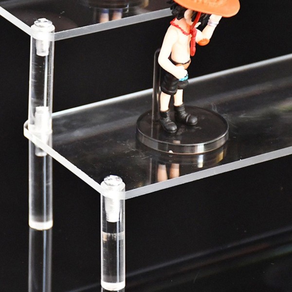 Akryl Display Stand Figur Hylde 20X8CMFOUR-LAYER FIRE-LAYER 20x8cmFour-layer