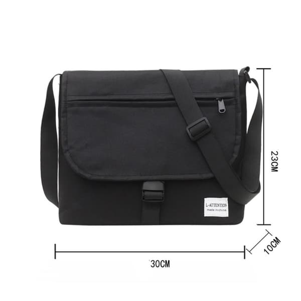 Studenter Postmannveske Herre Crossbody Veske GRÅ grey