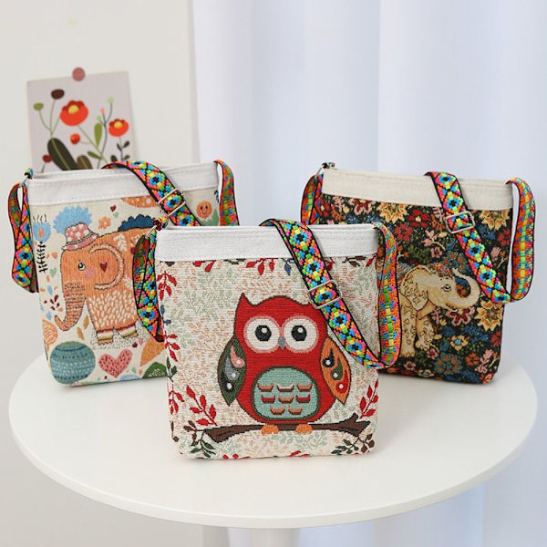 Brodert Canvasveske 03 03 03