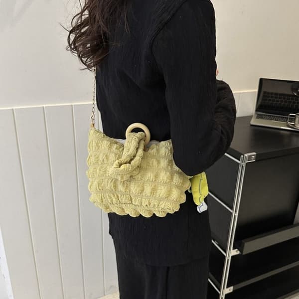 Dame Håndtaske Skuldertaske SORT Black