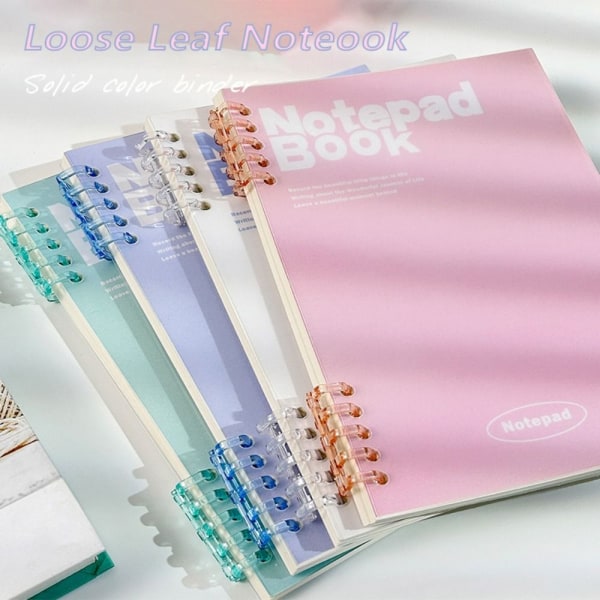 Ringpärm Notebook Loose Leaf Notebook BLÅ A5 Blue A5
